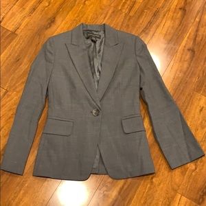 Gray Banana Republic blazer